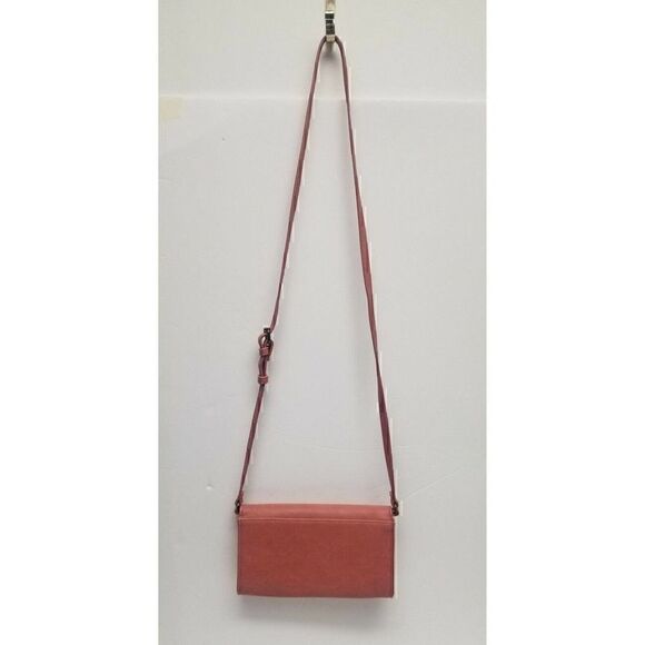 Universal Thread Ring Snap Closure Crossbody Bag COLOR Rose Removable St… - Picture 3 of 7